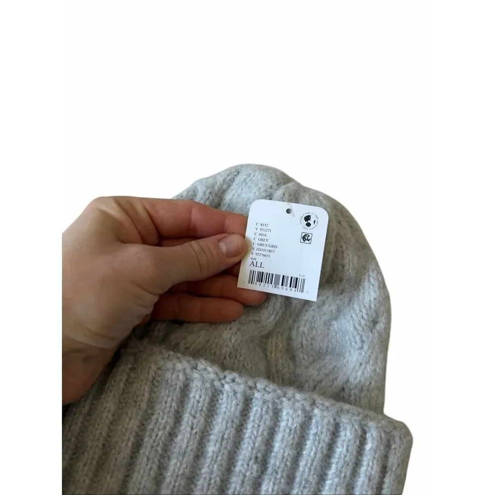 Free People Beanie‎ Coastline NEE Grey One Size